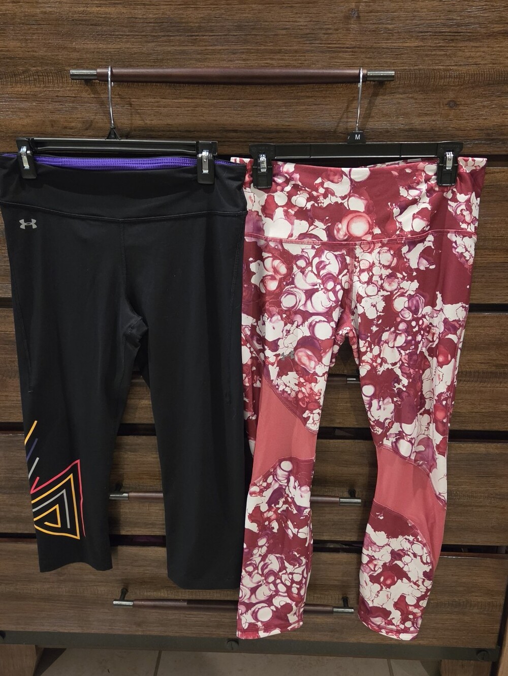 Under Armour Compression Capris & Leggings size Large Bundle of 2